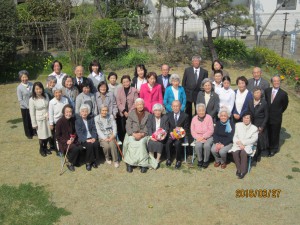 2016年イースター礼拝後