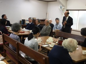 2016年講師を囲む会(藤田浩喜牧師)